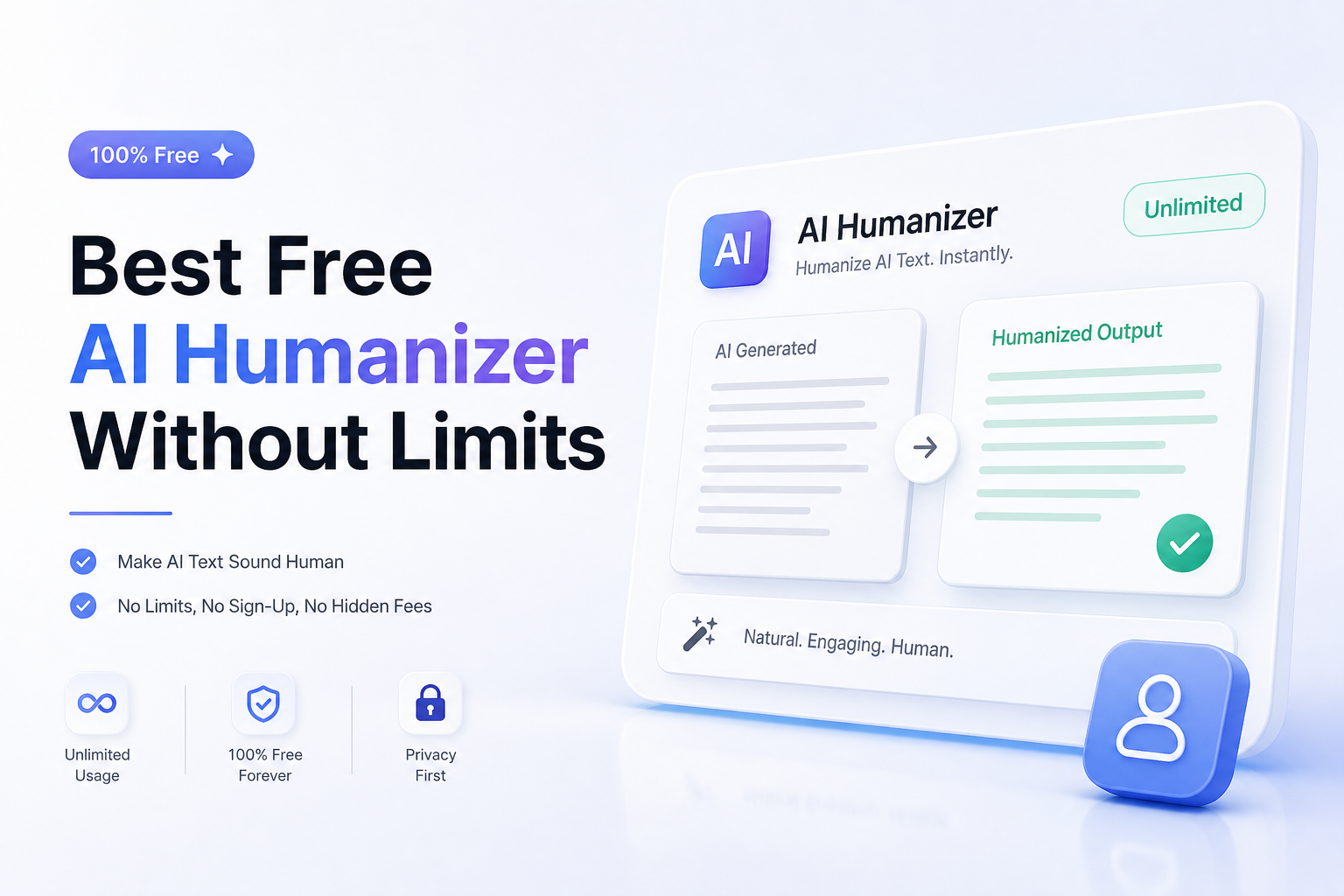 Best Free AI Humanizer Without Limits