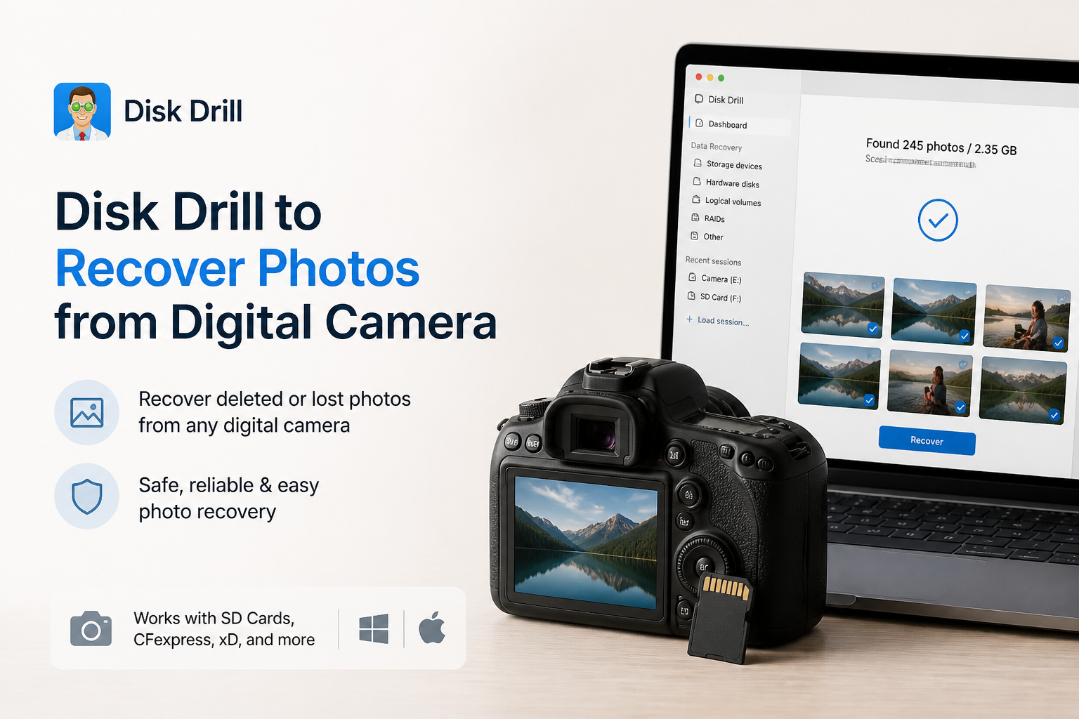 Disk Drill to Recover Photos from Digital Camera: Review 2026