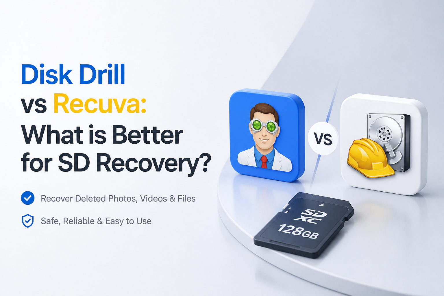 Disk Drill vs Recuva: What is Better for SD Recovery?