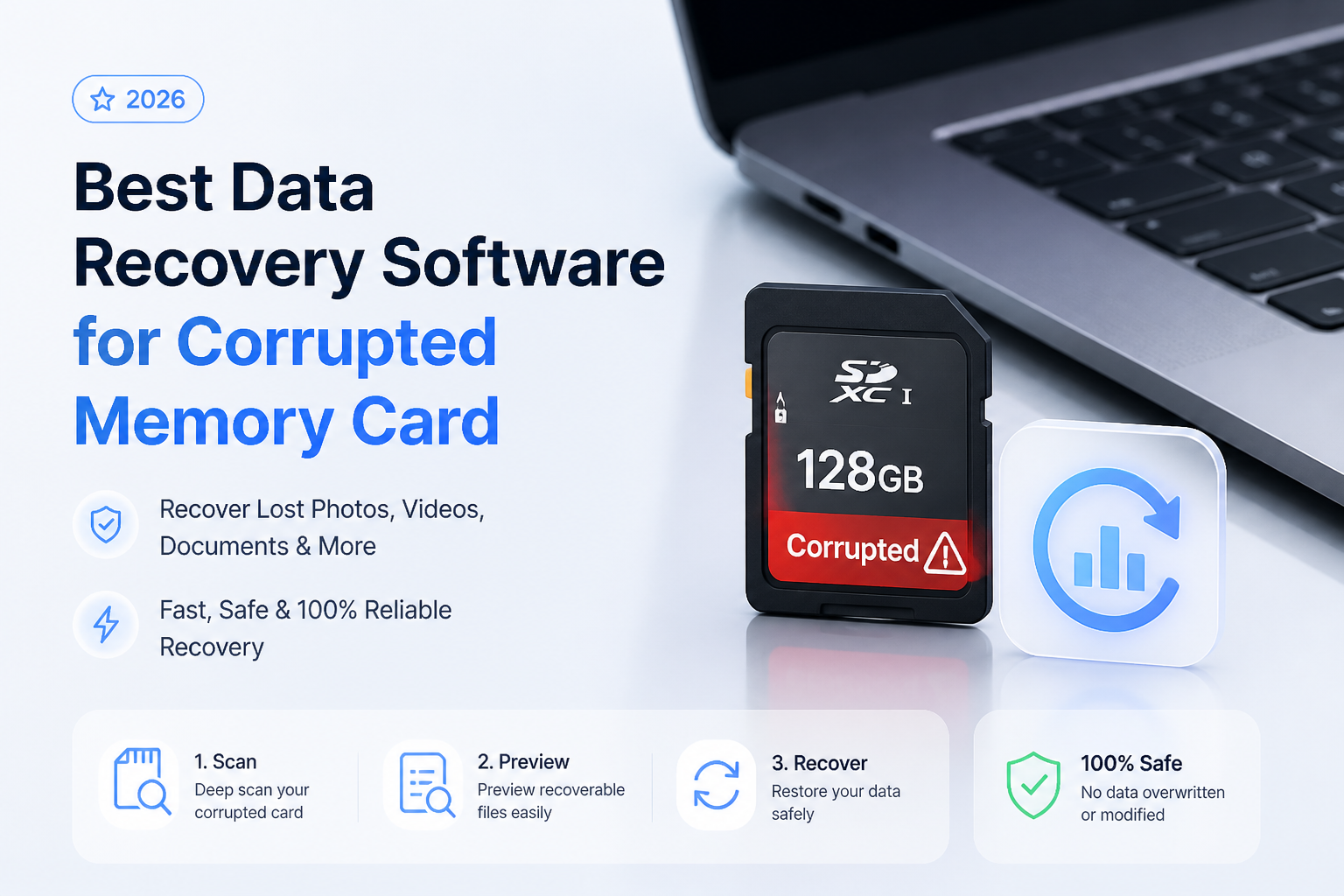 Best Data Recovery Software for Corrupted Memory Card in 2026