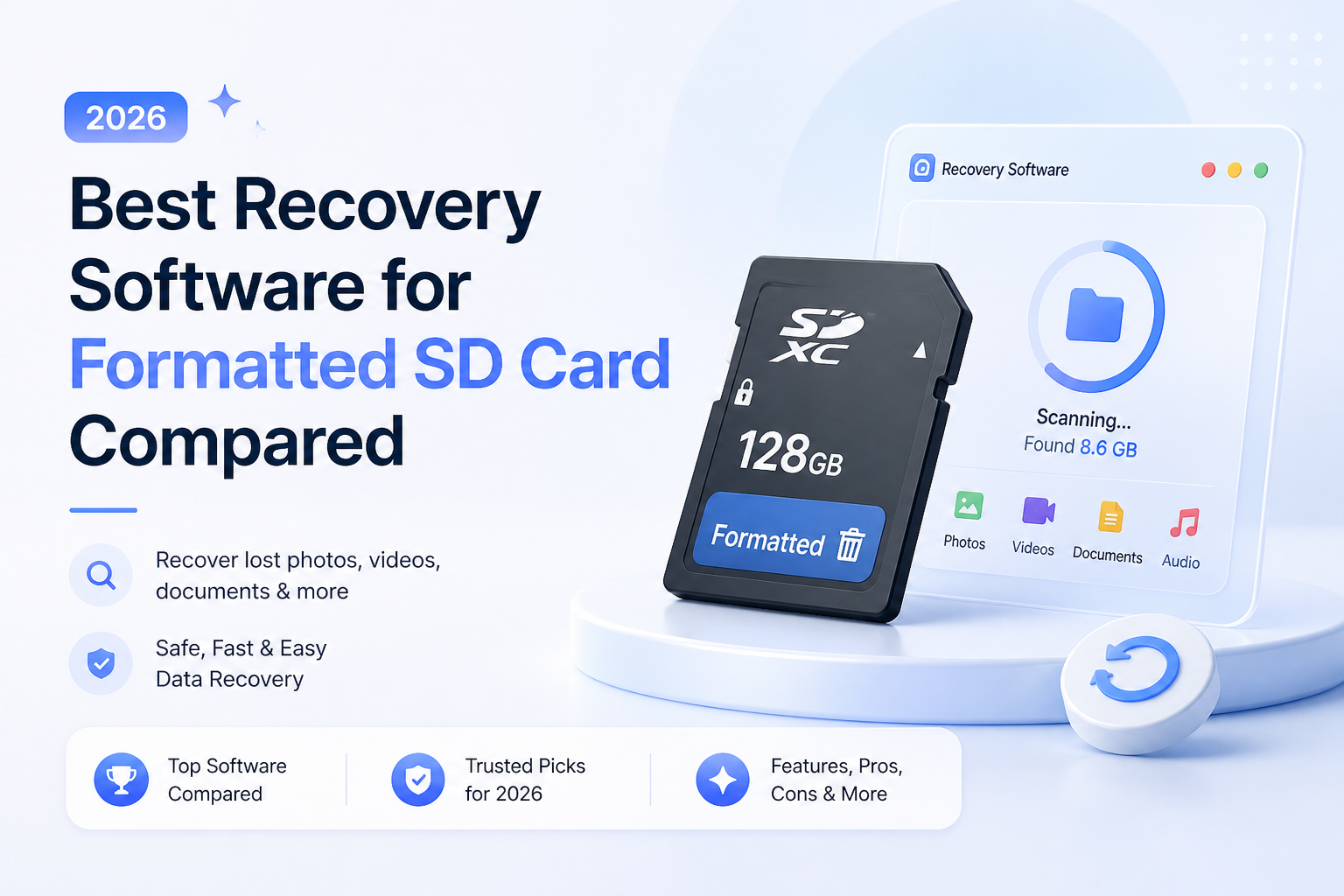 Best Recovery Software for Formatted SD Card in 2026 Compared